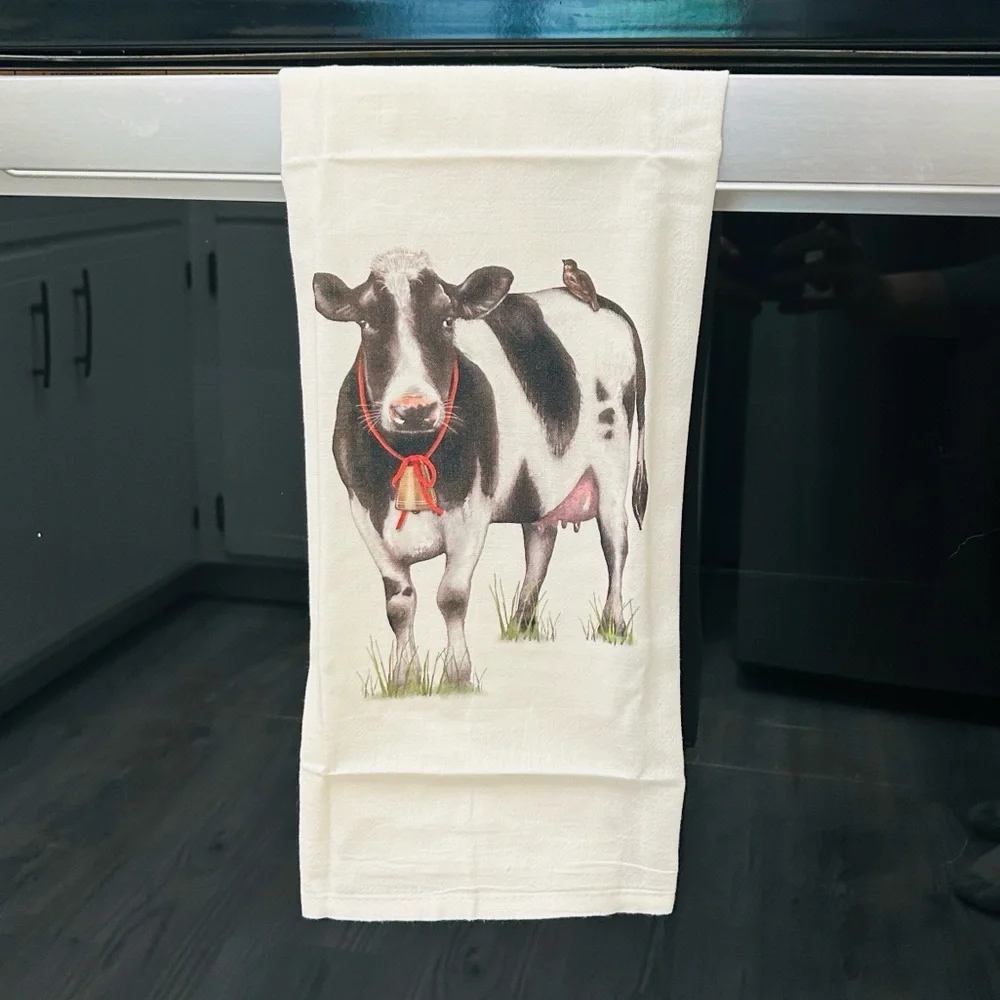🦃 Plump Turkey Artisan Flour Sack Towel 100% Egyptian Cotton Vintage NWT